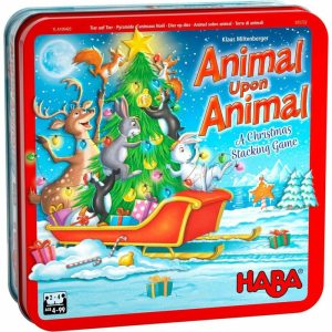 Animal Upon Animal Christmas Stacking Game  |  Travel + Magnetic Games