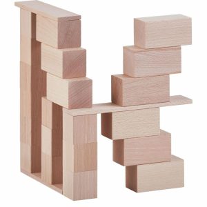 Clever Up! Building Block System 2.0  |  Wooden Building Blocks