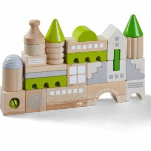 Coburg 28 Piece Wooden Building Blocks  |  Wooden Building Blocks