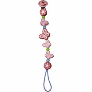 Enchanted Butterflies Pacifier Holder  |  Grasping + Teething Toys