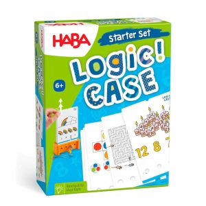 Logic! Case Starter Set 6+  |  Lacing Toys + Motor Skills