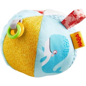 Marine World Soft Baby Discovery Ball  |  Plush Baby Toys