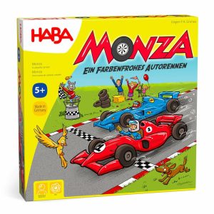 Monza Car Racing Board Game  |  Strategy Games