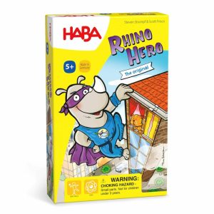 Rhino Hero Stacking Cards Game  |  Dexterity Games