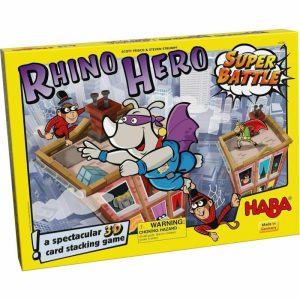 Rhino Hero – Super Battle Stacking Game  |  Dexterity Games