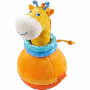 Roly-Poly Giraffe Wobbling Baby Toy  |  Plush Baby Toys