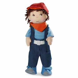 Soft 12″ Doll Graham With Brown Hair  |  Plush Dolls