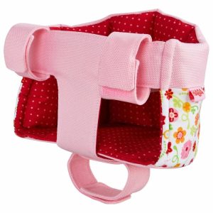 Soft Doll’s Bike Seat Flower Meadow  |  Doll Clothes + Accessories