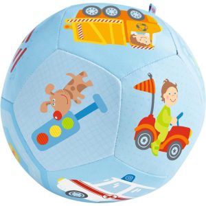 World Of Vehicles 5 1/2″ Soft Baby Ball  |  Plush Baby Toys