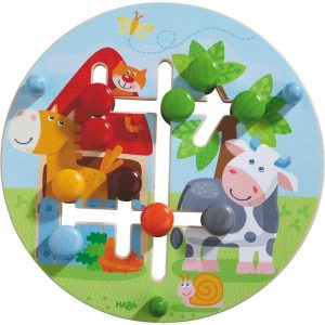 On The Farm Double Sided Motor Skills Board  |  Puzzles